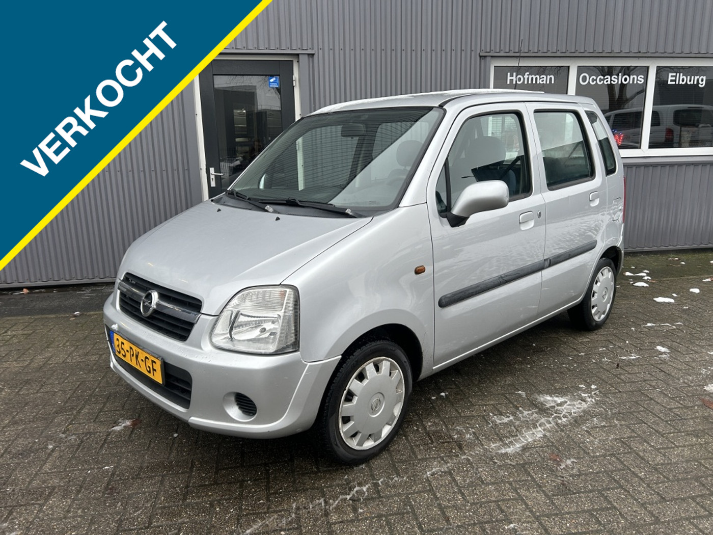 Opel Agila 1.2-16V Enjoy Nieuwe APK! 2004 - voorkant