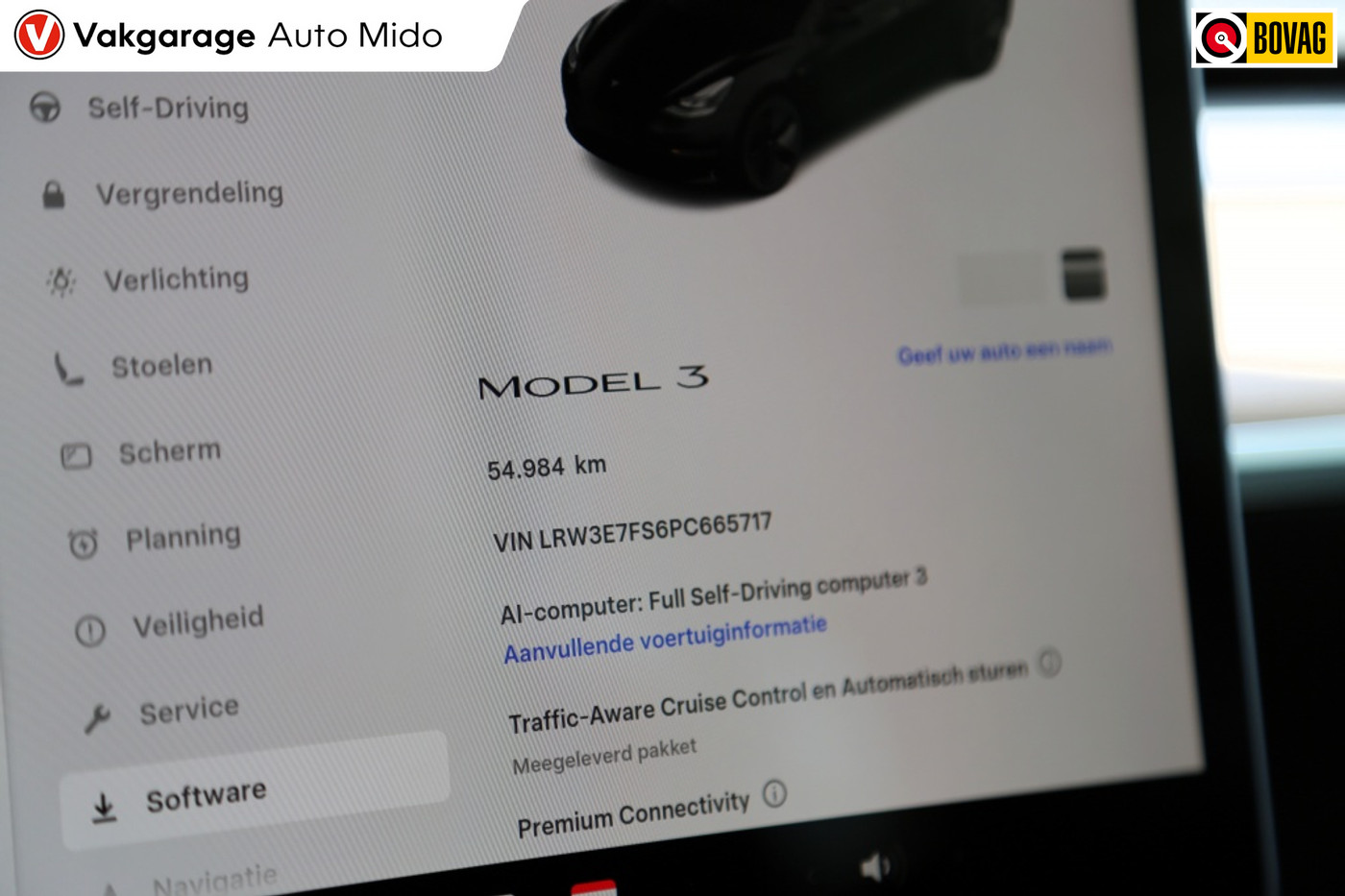 Foto van Tesla Model 3