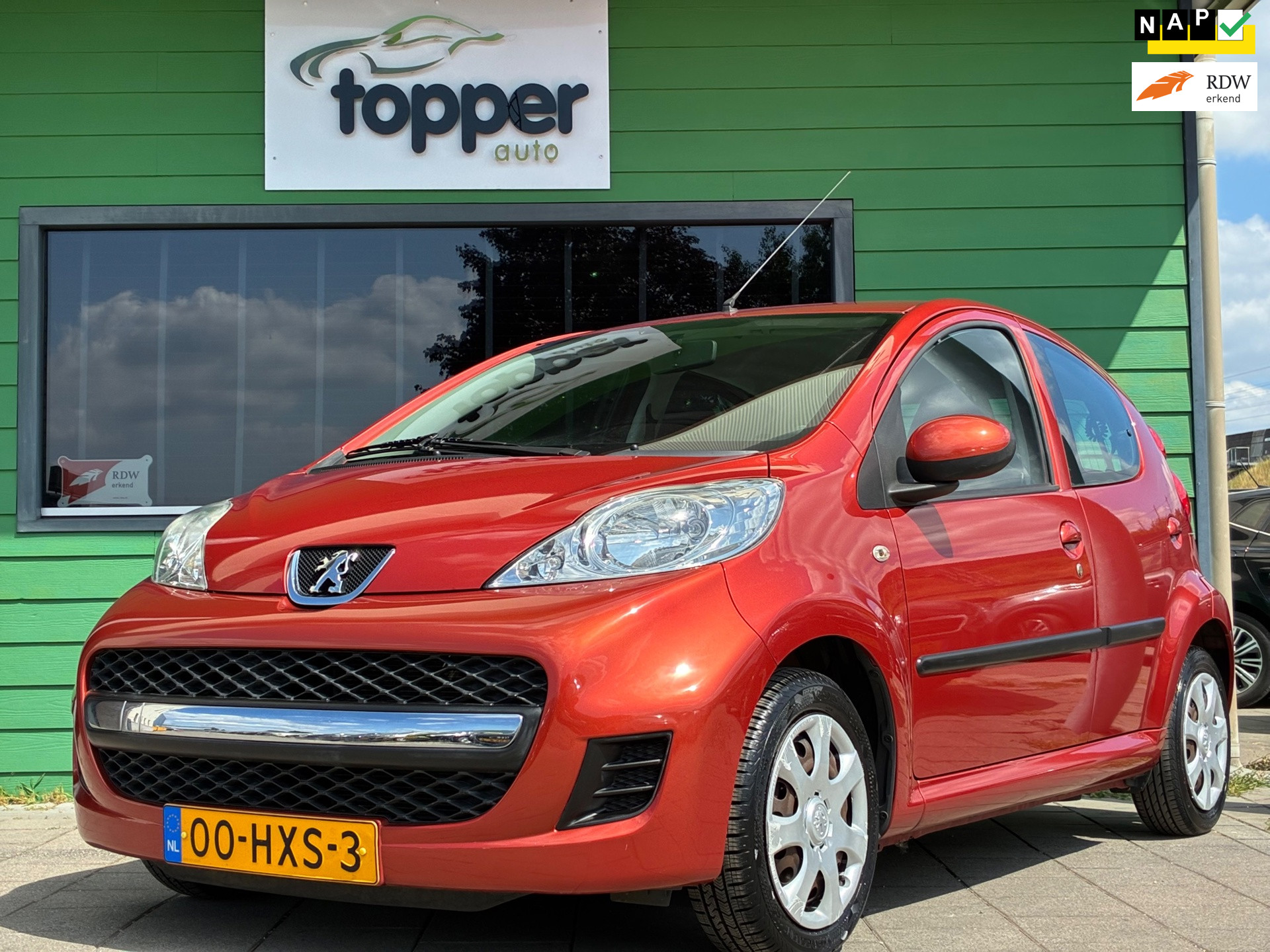 Peugeot Peugeot 107 1.0-12V Sublime|2e Eigenaar|Airco|Elektr.ramen|Nieuwe APK|NAP| 2009 - voorkant