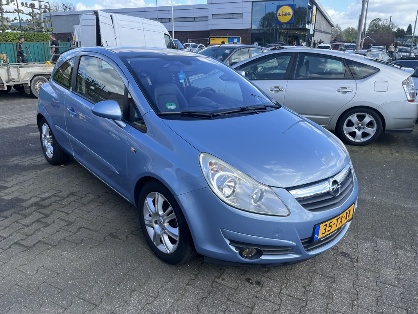 Opel Corsa verkocht 2007 - voorkant