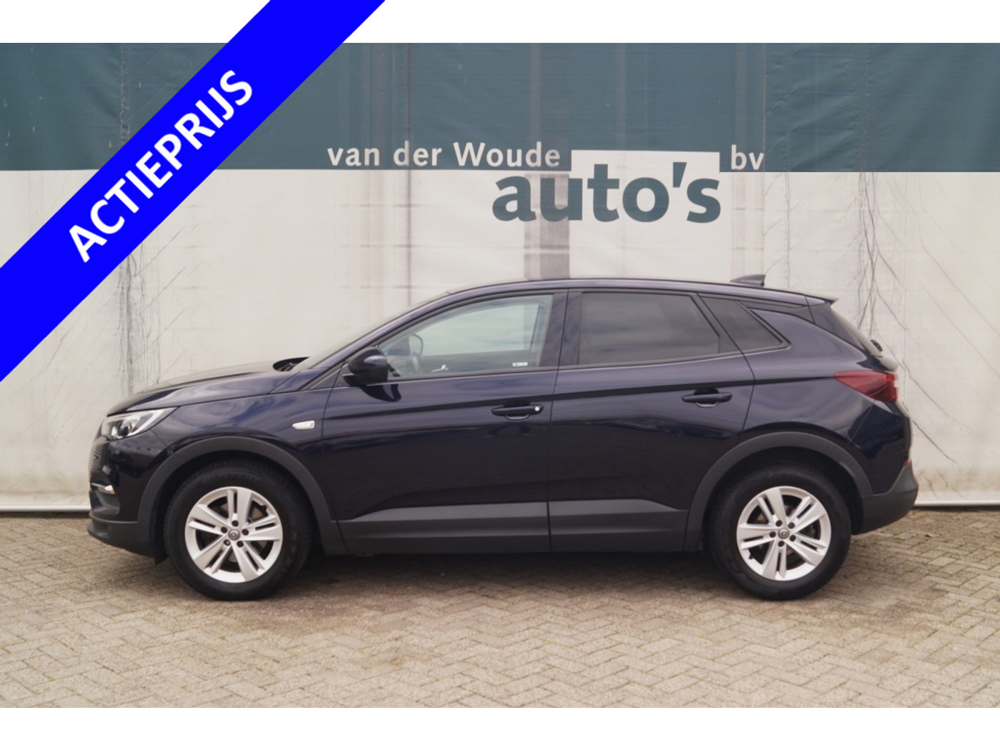 Opel Grandland X 1.6 CDTi 120pk Online Edition -LEER-NAVI-ECC-PDC-TREKHAAK- 2018 - voorkant