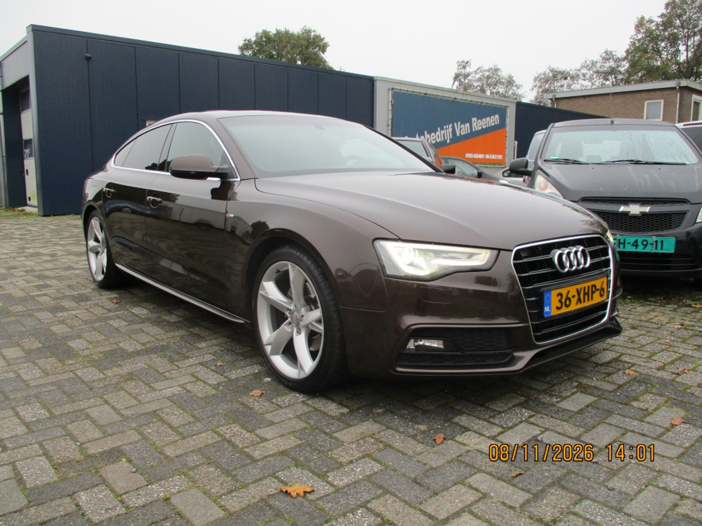 Audi A5 Sportback 1.8 TFSI Pro Line S 19"schuifdak 2012 - voorkant