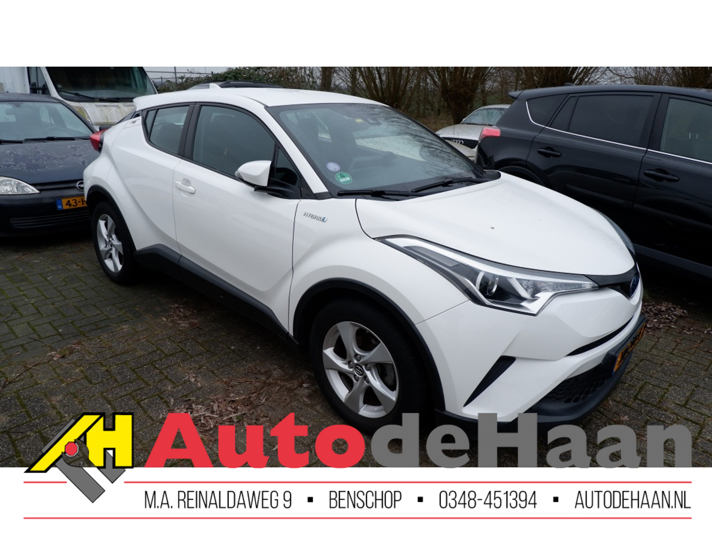 Toyota Toyota C-hr 1.8 Hybrid Dynamic Navi/Cruise/Afn.trekhaak/Stoelverw. 2018 - voorkant