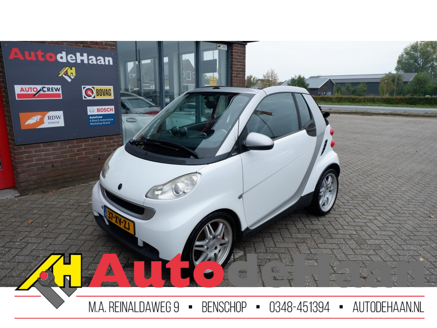 Smart Fortwo Cabrio Brabus 1.0 BRABUS Uniek/Nieuwstaat 2007 - voorkant