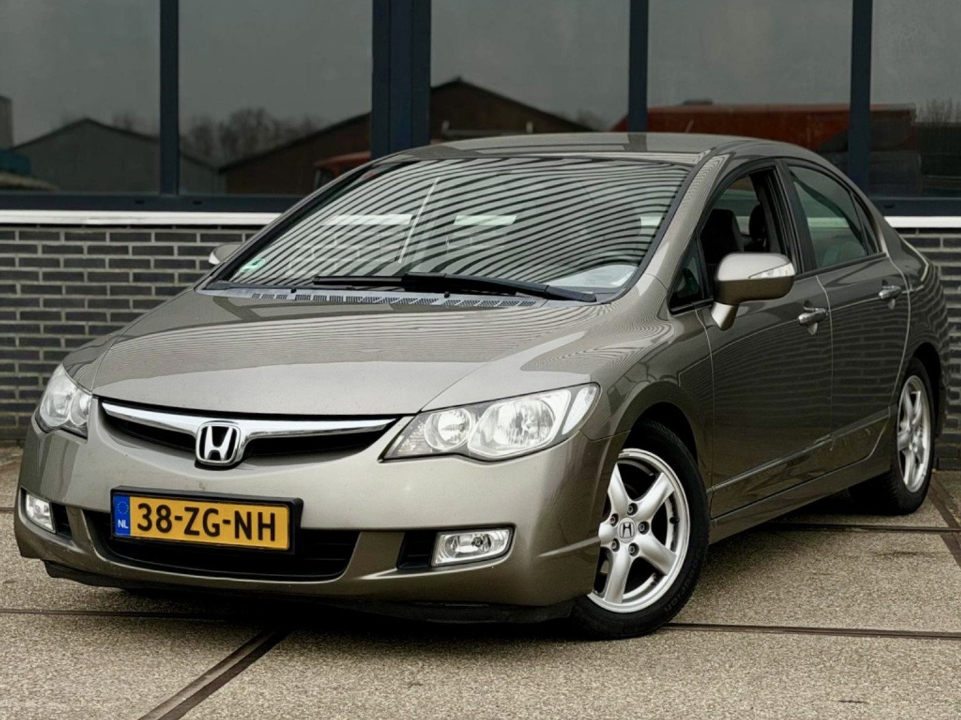 Honda Civic 4dr Hybrid 1.3 Hybrid |Airco |Nieuwe APK |CruiseC 2008 - voorkant