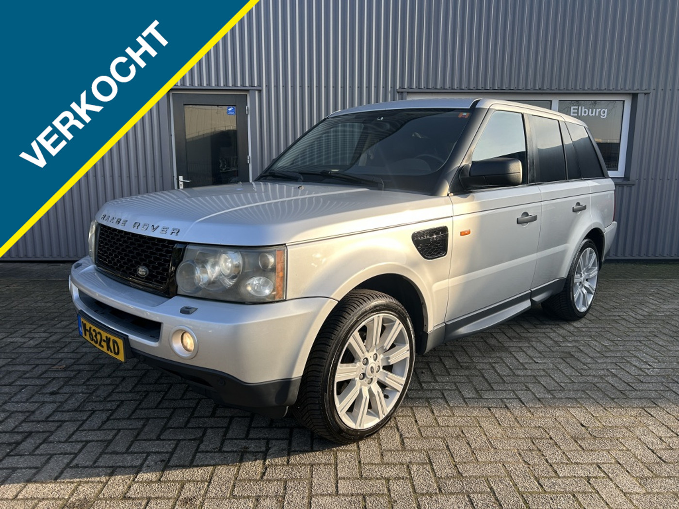 Land Rover Range Rover Sport 2.7 TD V6 Grijs Kent APK! 2006 - voorkant