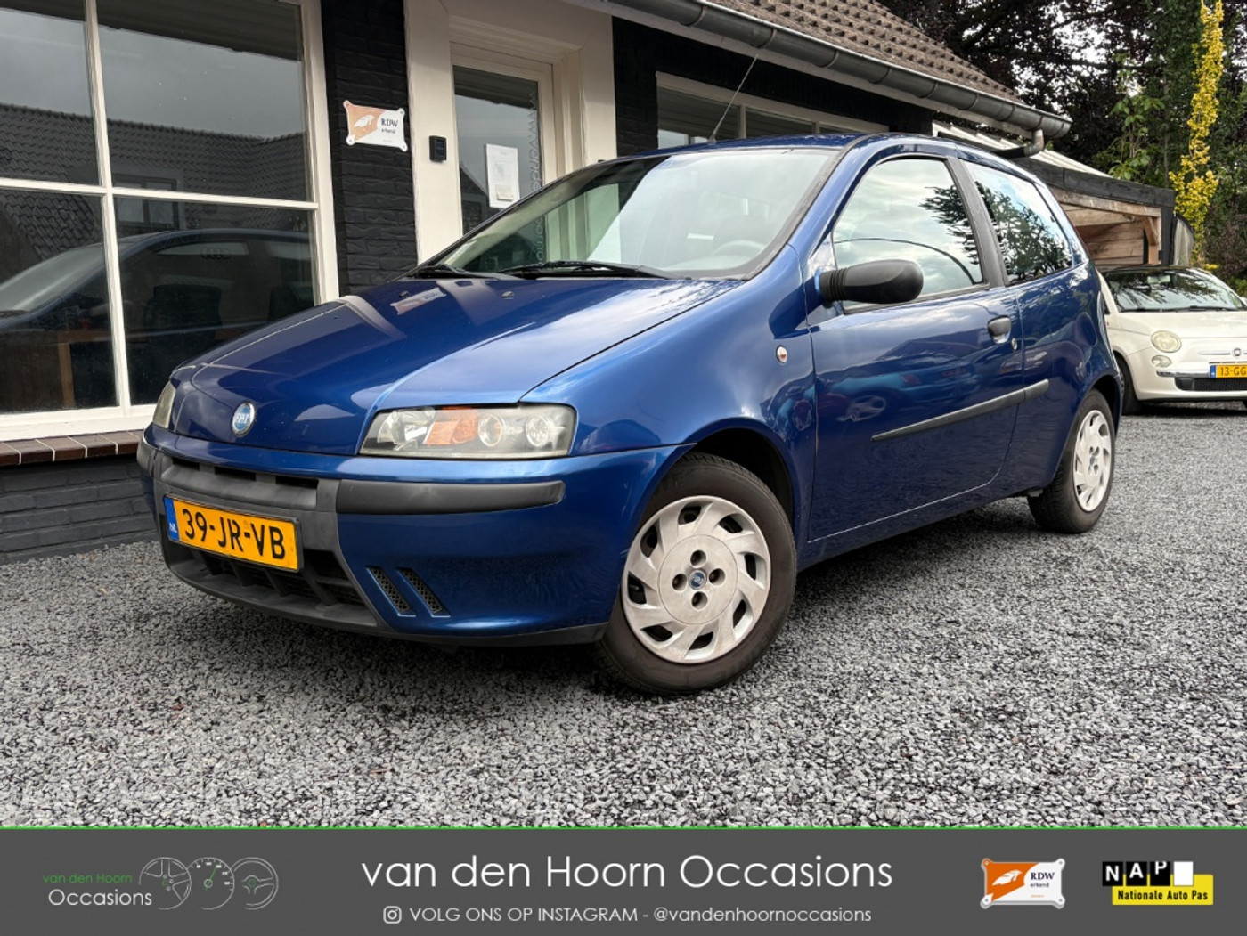 Fiat Fiat Punto 1.2 AIRCO | ELEKTR RAMEN | NAP | APK EIND DEC | MEENEEMPRIJS 2002 - voorkant