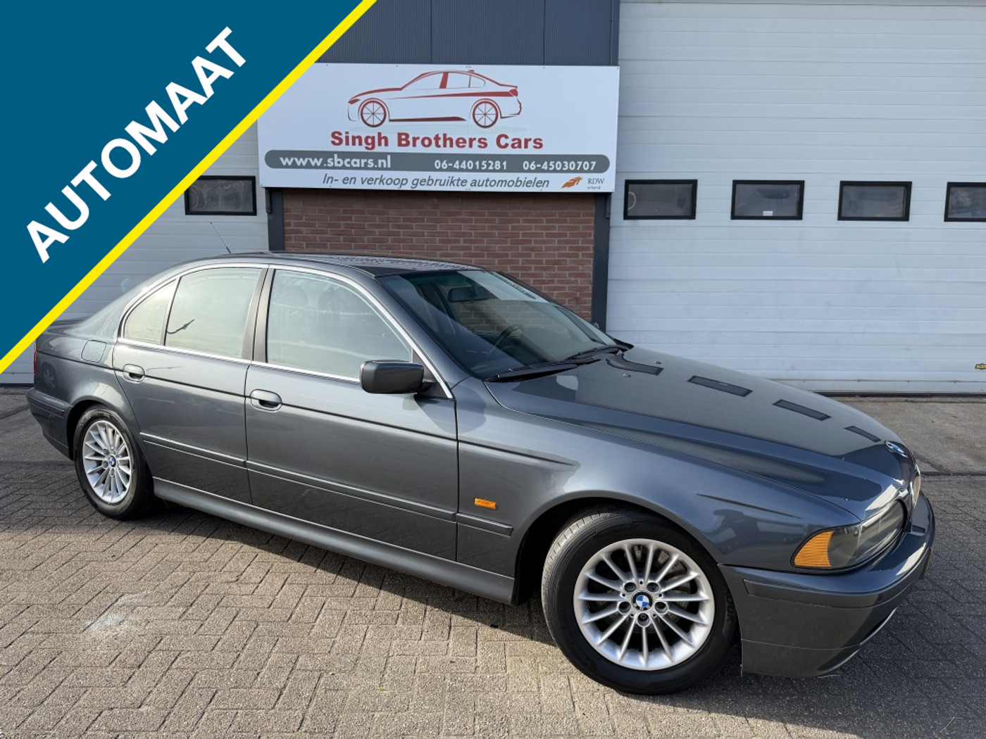 BMW 5er Reihe 530i EXE AUT FACELIFT Y-TIMER ZEER*MOOI INRUIL MOG!!!! 2000 - voorkant