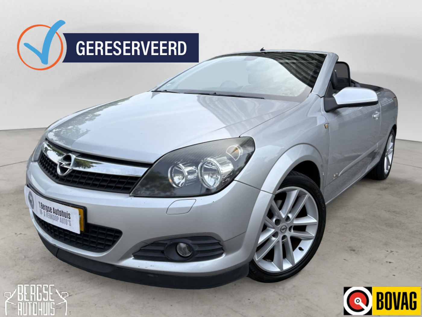 Opel Astra Twin Top 1.8 Enjoy Cabrio Cruise Navi Nap BT 2007 - voorkant