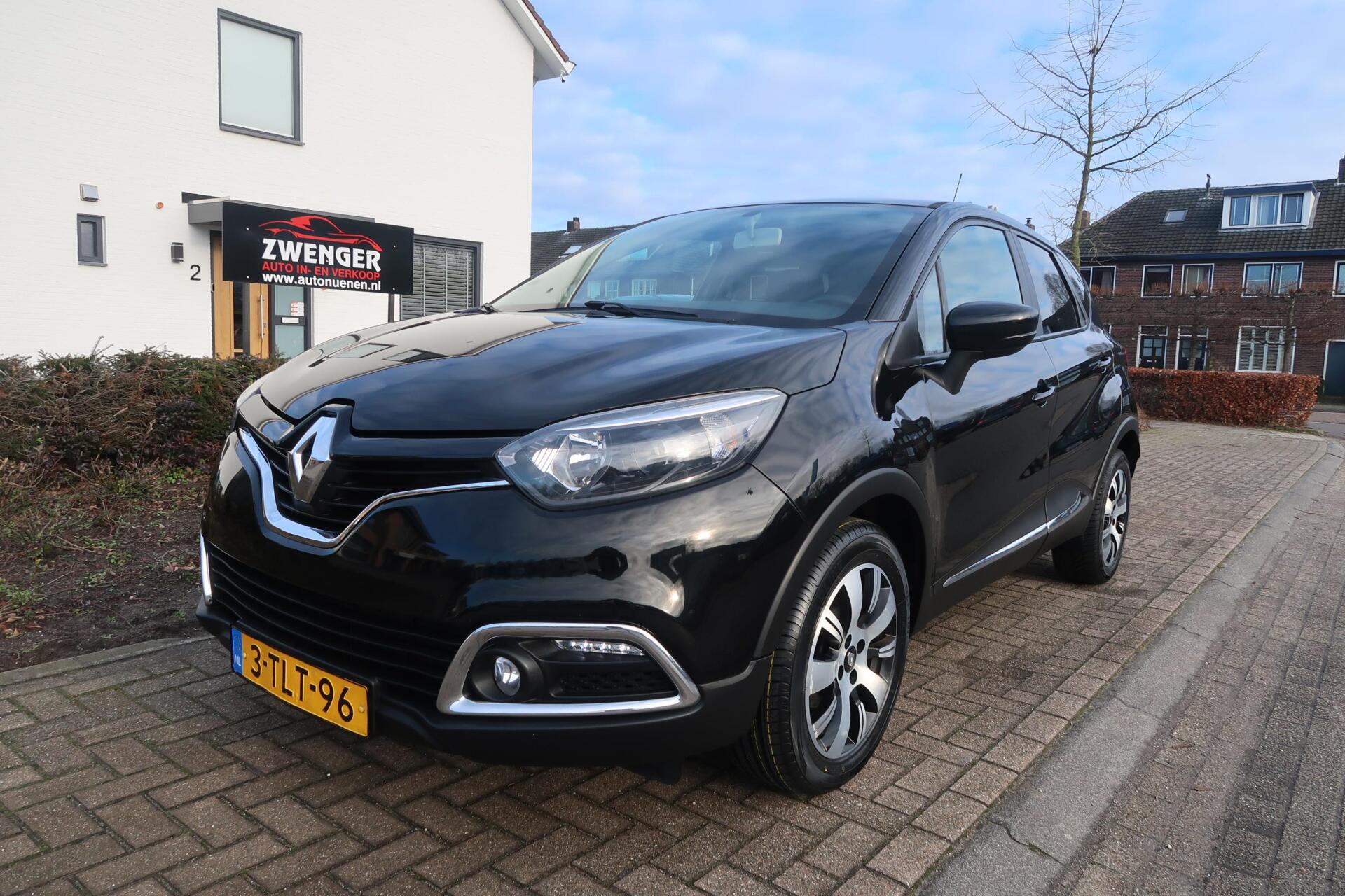 Renault Captur 0.9 TCe NAVIGATIE|CARPLAY|TREKHAAK|KEYLESS|BLUETOOTH|LED|ORIGINEEL NEDERLANDS 2014 - voorkant