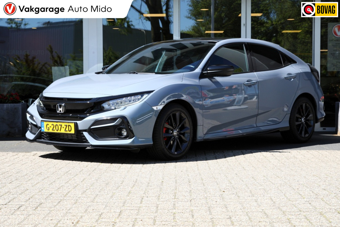 Honda Civic 5dr 1.0 i-VTEC Automaat Executive | NL auto | Panorama | Leder 2020 - voorkant