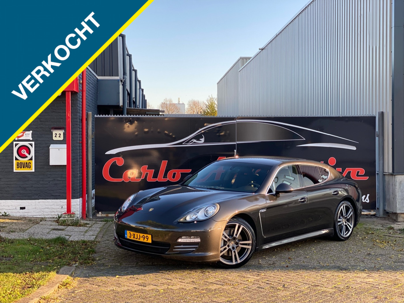 Porsche Panamera 4s 4.8 4S 400PK PDK Sportchrono/SportPlus/BOSE 2011 - voorkant