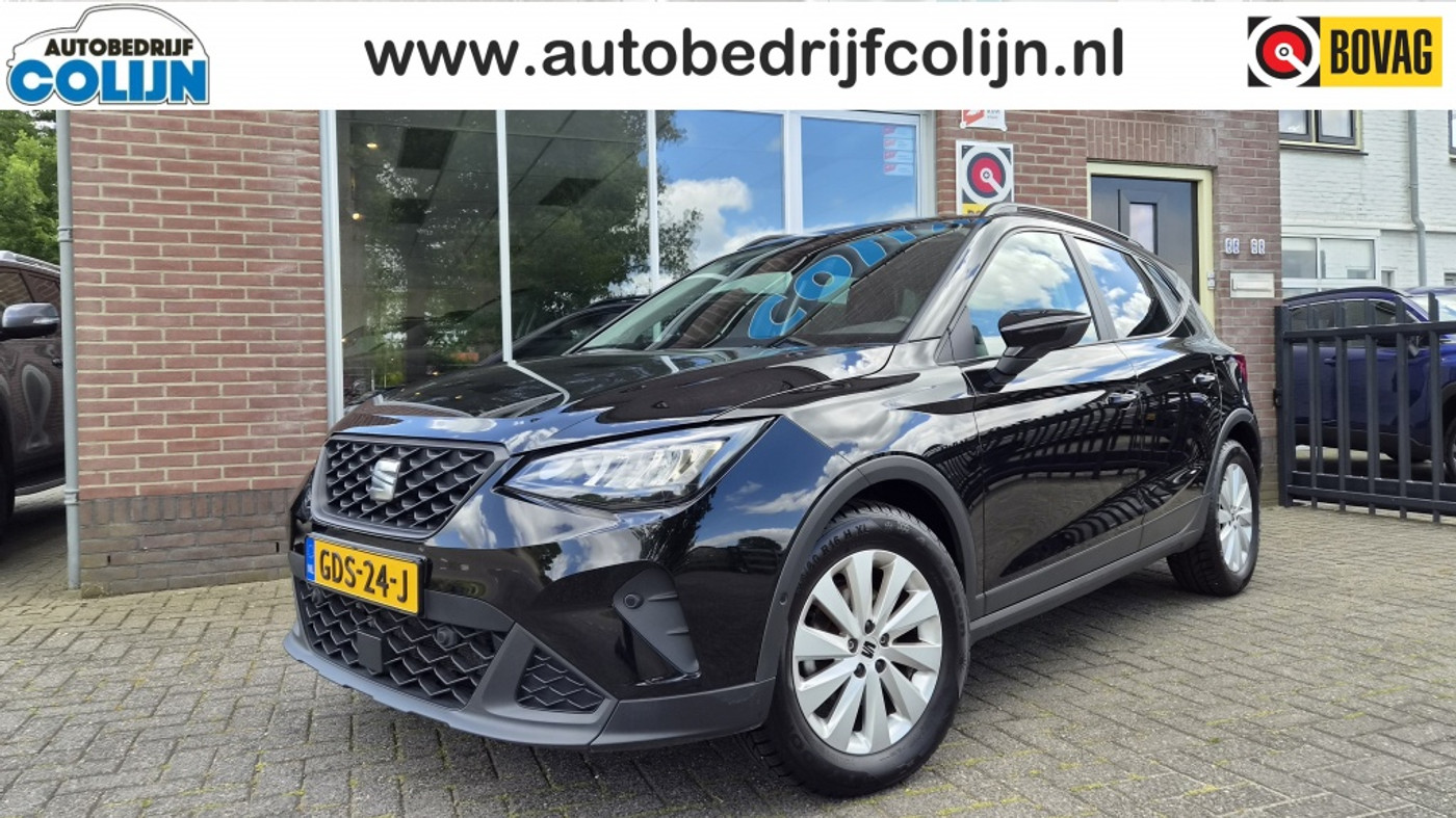 Seat Arona 1.0 TSI Style Business Intense, Stoelverwarming, Automaat 2022 - voorkant