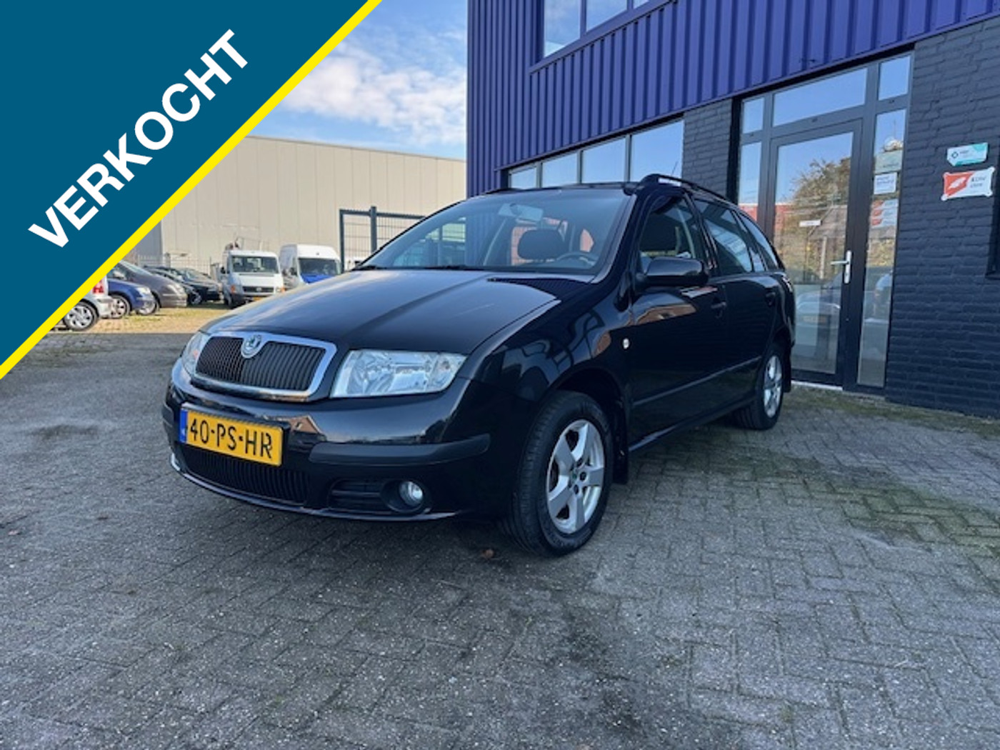 Skoda Fabia 1.4-16V Elegance 2004 - voorkant
