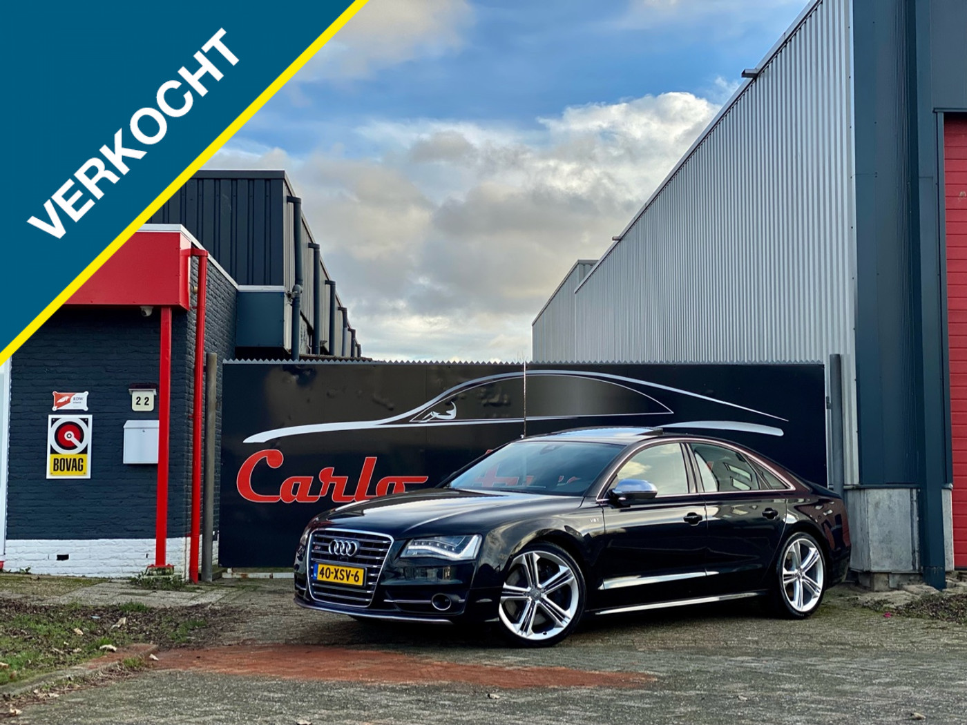 Audi S8 4.0 TFSI 520PK! Quattro ProLine+ *ALLE OPTIES* NAP! 2012 - voorkant