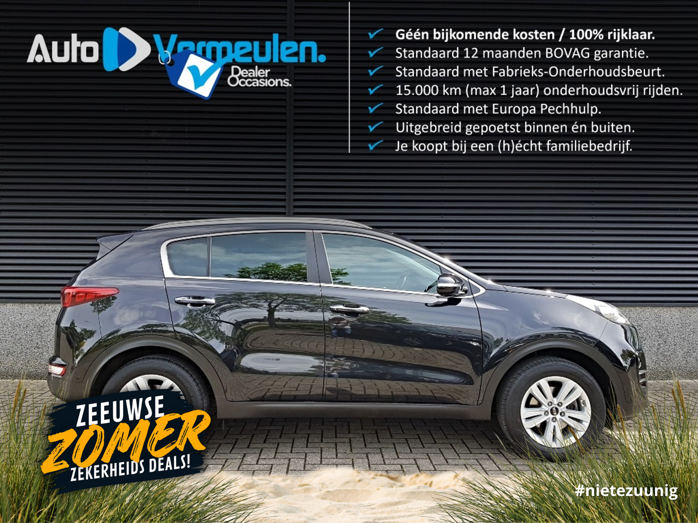 Kia Sportage 1.6 GDI DynamicLine 2019 - voorkant