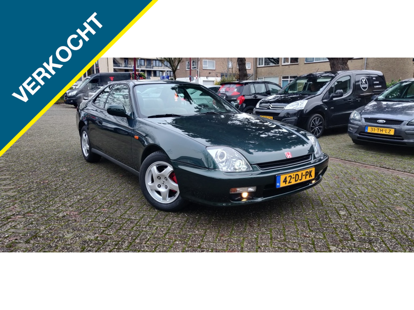 Honda Prelude 2.0i AUT Gr. Beurt+APK+NW Banden TOPSTAAT! 1999 - voorkant