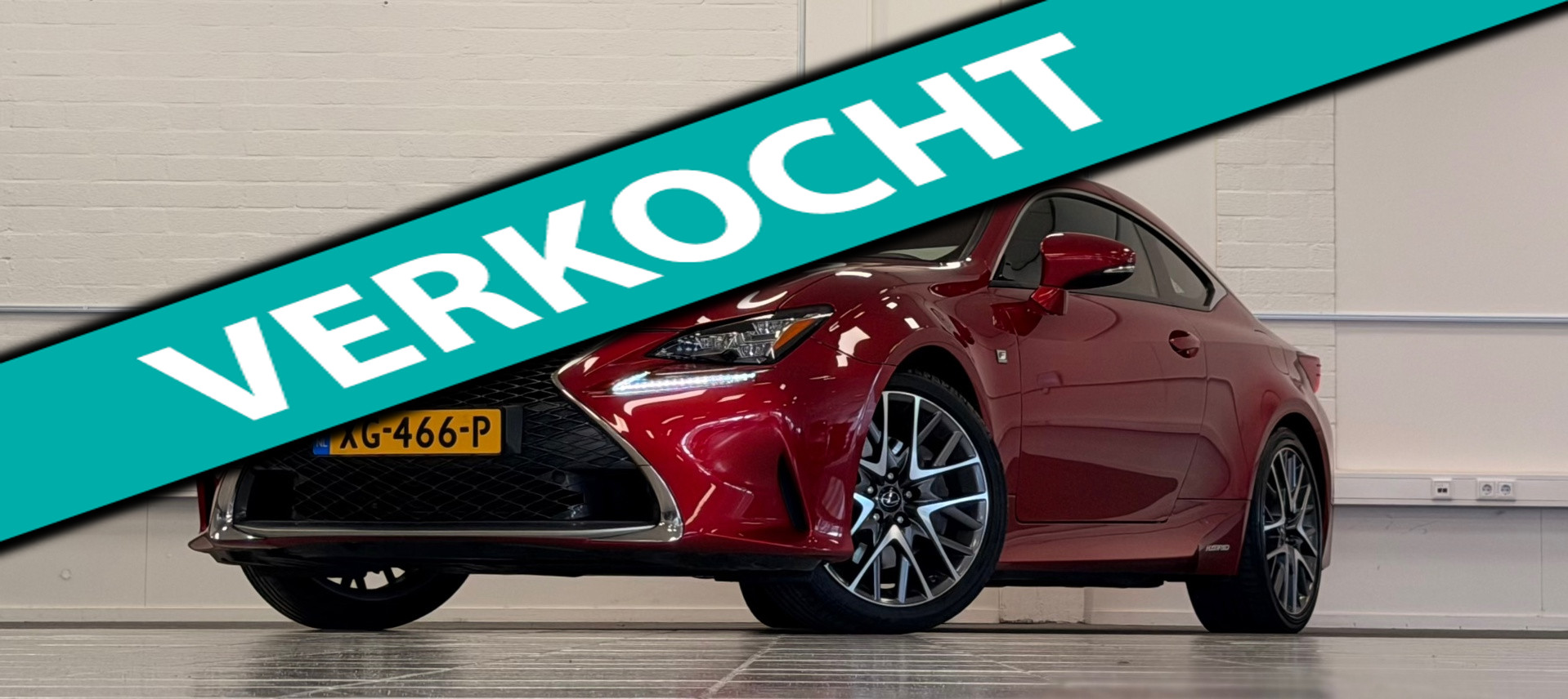 Lexus Lexus Rc300h 300h F SPORT Line 100% Lexus onderhouden Super netjes! 2018 - voorkant