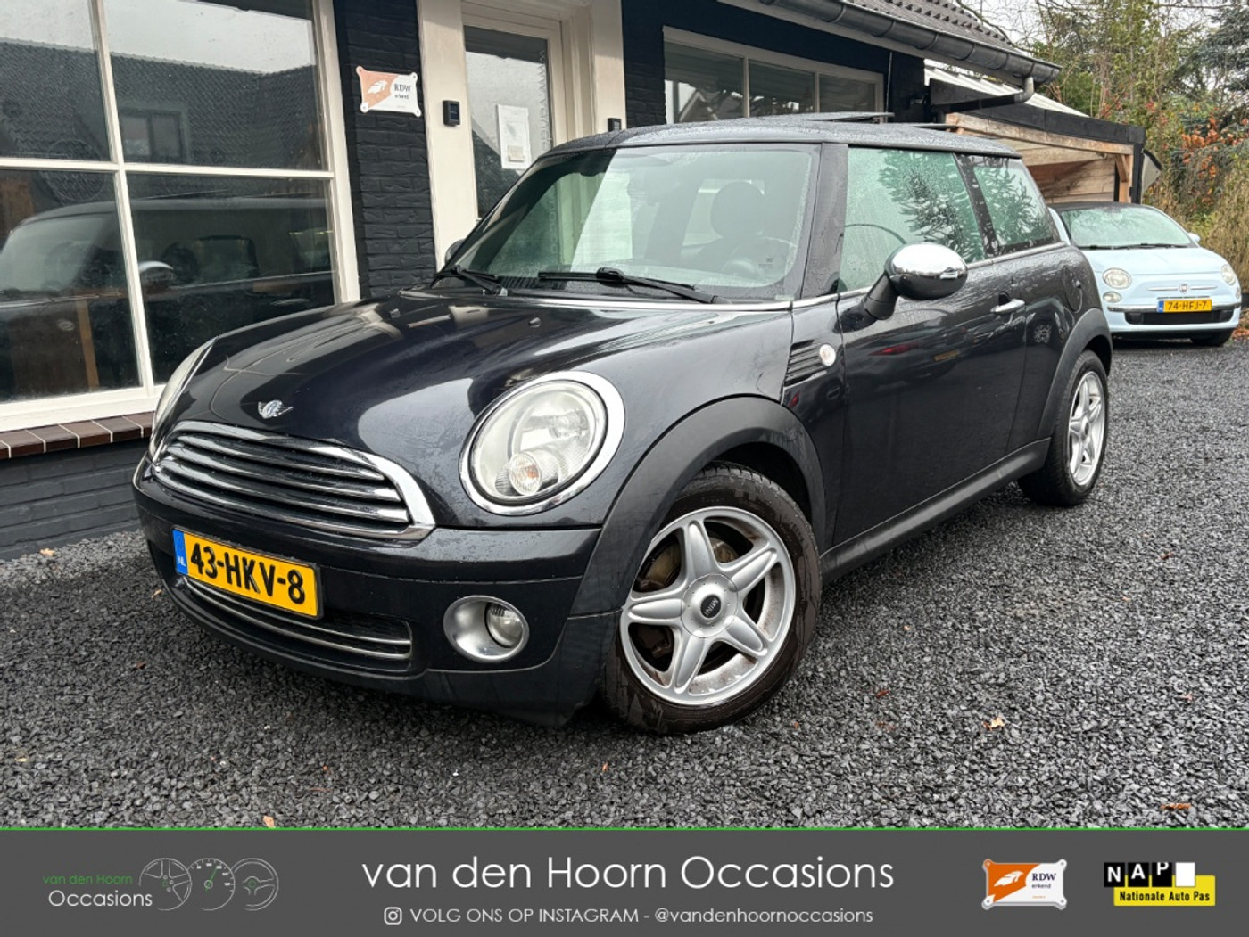 Mini Mini Cooper 1.6 Cooper AIRCO | 2 OPEN DAKJES | HALFLEDER | NAP 2009 - voorkant