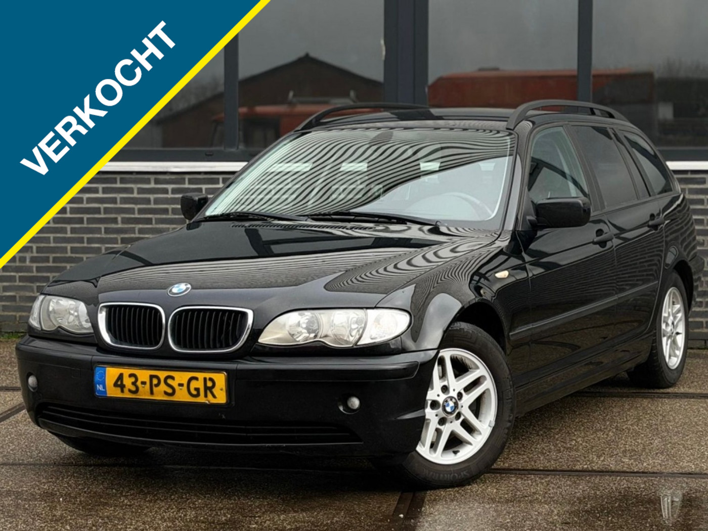 BMW 3er Reihe 316i Black&Silver II |Airco |Nieuwe APK |CruiseC 2004 - voorkant