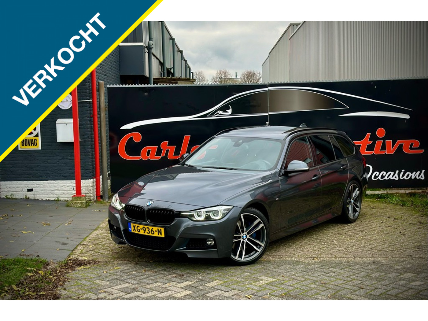 BMW 320i 320i M-SPORT PANO|HEADUP|VIRTUAL|CAM|HAAK 2019 - voorkant
