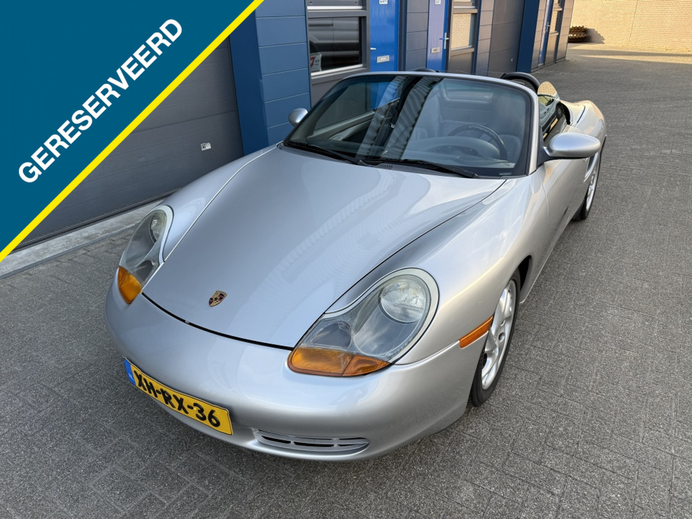 Porsche Boxster 2.5 Clima NweSofttop Leder Hardtop 160Dkm!! 1998 - voorkant