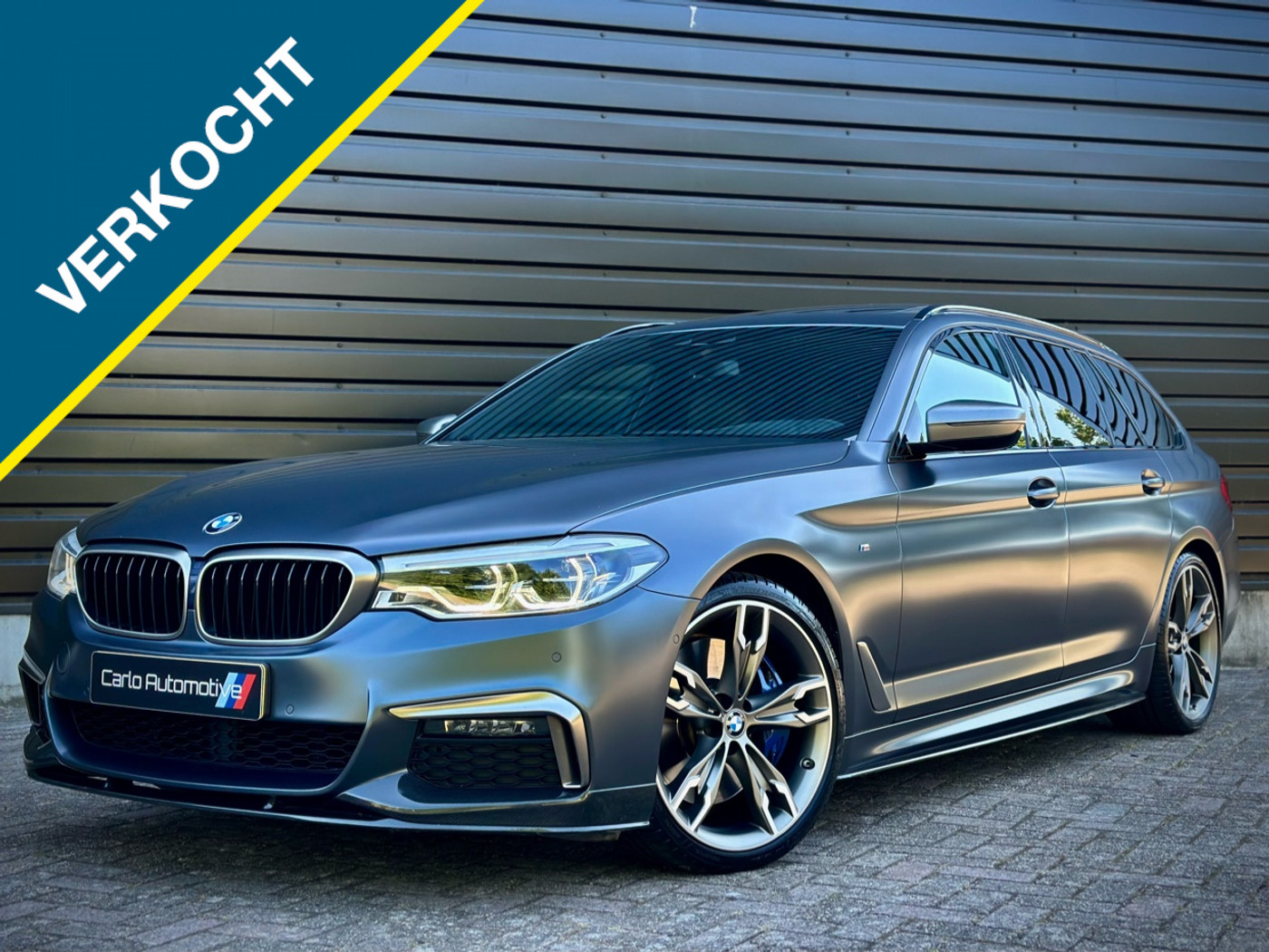 BMW 540i xDrive 540i xDrive M-Perform. M550 PANO|HUD|H/K|NAPPA 2019 - voorkant