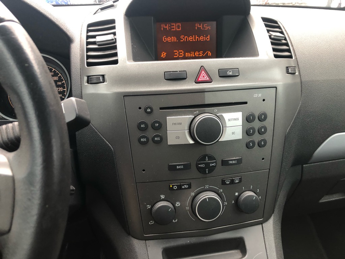 Foto van Opel Zafira