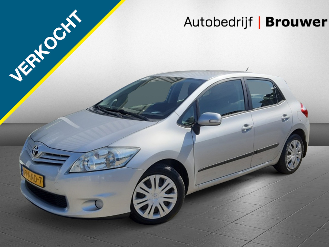 Toyota Toyota Auris 1.6 Aspiration 5 drs. Airco/Trekhaak/Cruise-control 2010 - voorkant