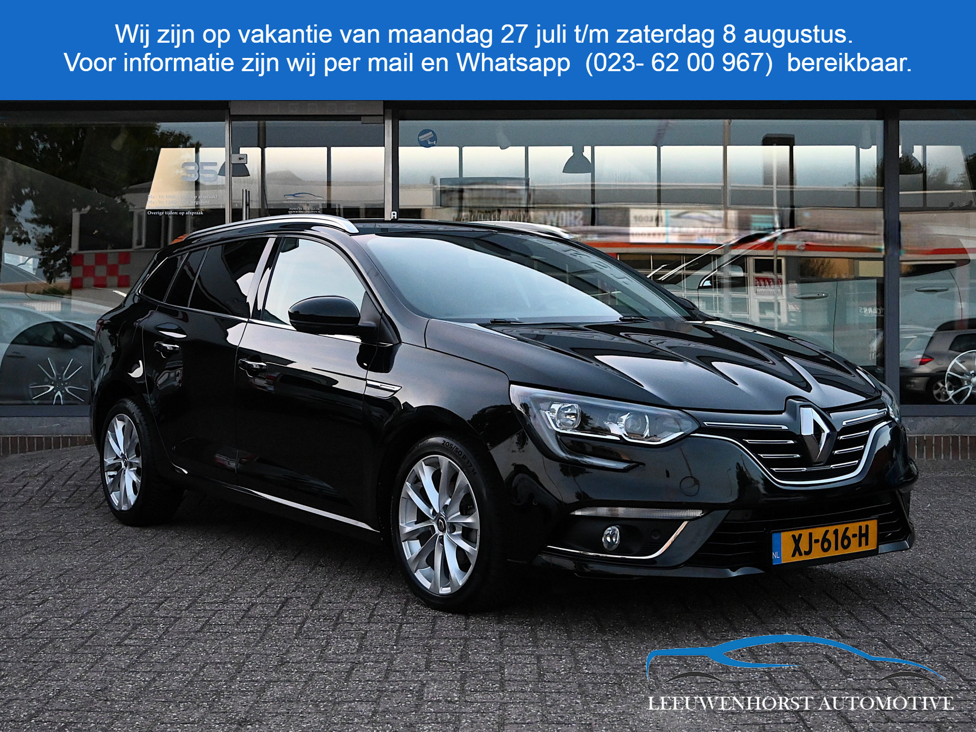 Renault Megane 1.2 TCe Série Signature Exclusiv 2018 - voorkant