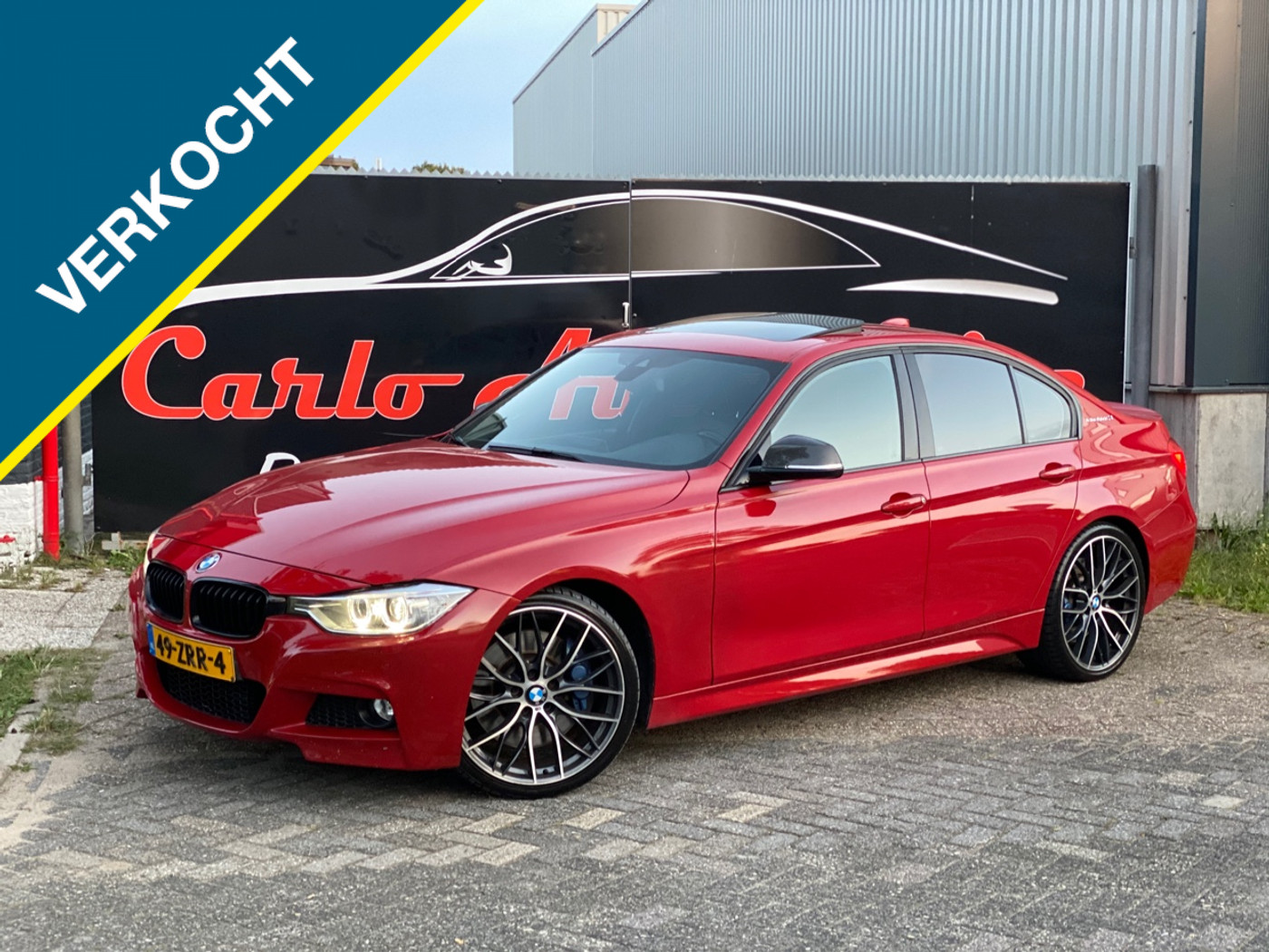 BMW 3er Reihe 335i Act.Hybrid 340PK! M-PERFORMANCE Aut/HeadUp/Dak VOL! 2013 - voorkant