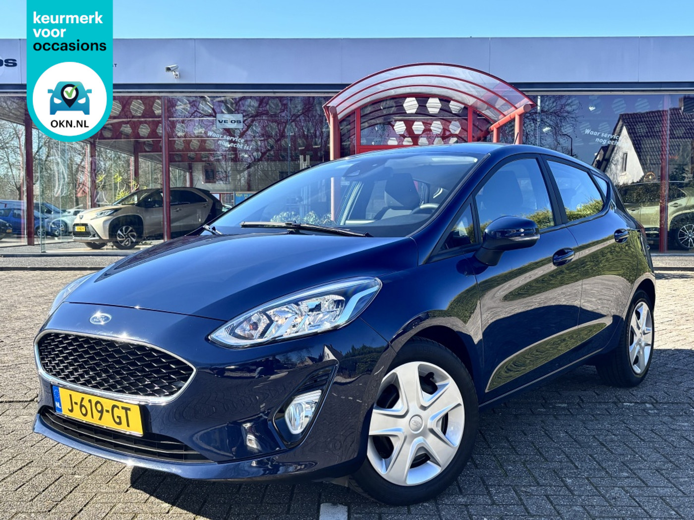 Ford Fiesta 1.0 EcoBoost Connected | CarPlay | Navigatie | Cruise 2020 - voorkant