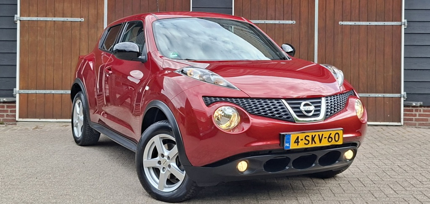 Nissan Nissan Juke 1.6 Connect Ed. | Bluetooth | Climate control | All seasonbanden 2013 - voorkant