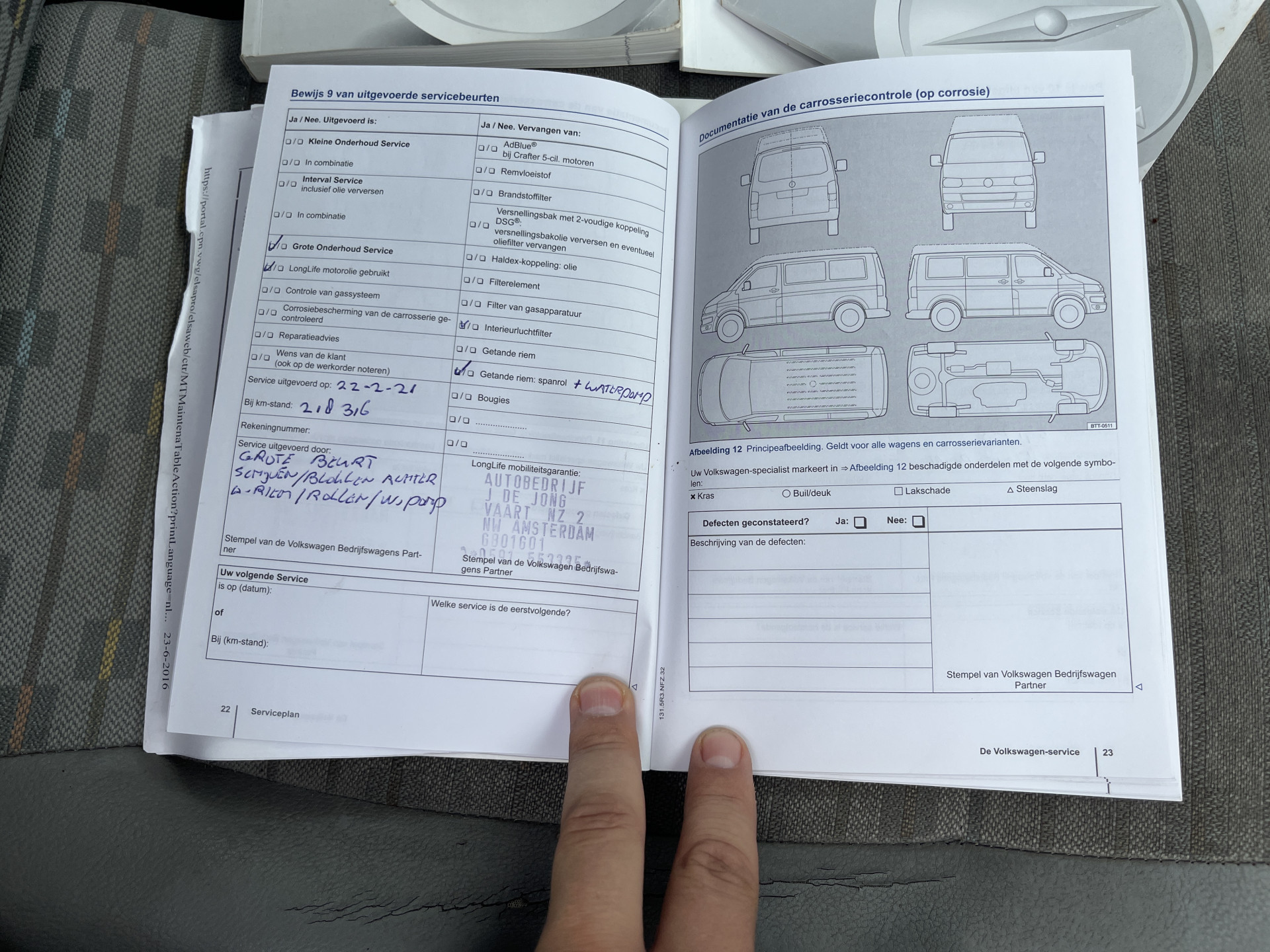 Foto van Volkswagen Kombi