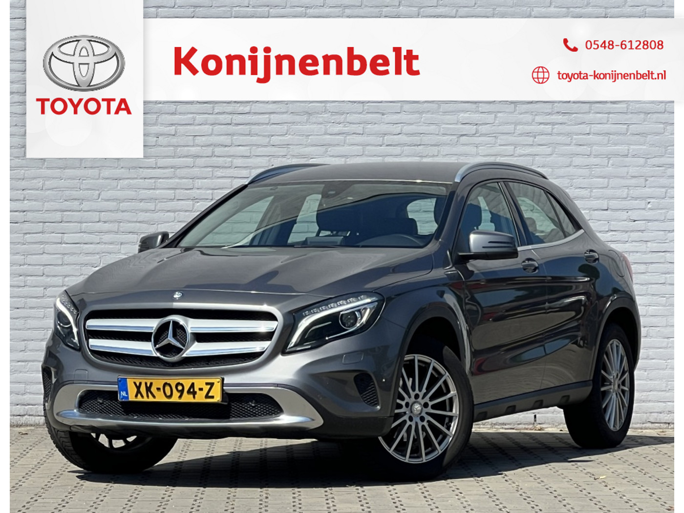 Mercedes-Benz Gla 200 200 Prestige Automaat | PDC v+A | Lederen bekleding 2016 - voorkant
