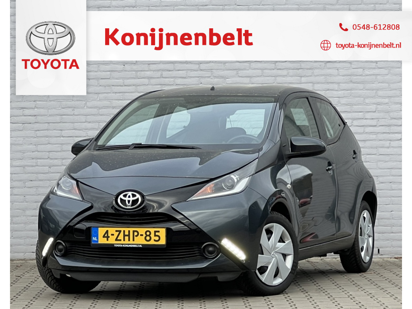Toyota Toyota Aygo 1.0 VVT-i X-Play Automaat 5-deurs | Airco | NL auto 2015 - voorkant