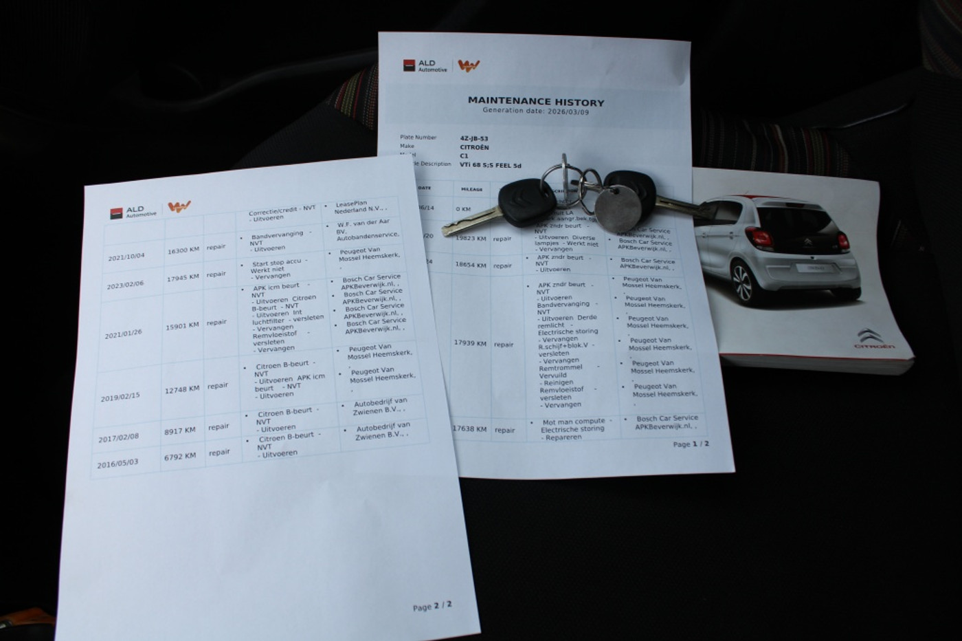 Foto van Citroen Citroen C1