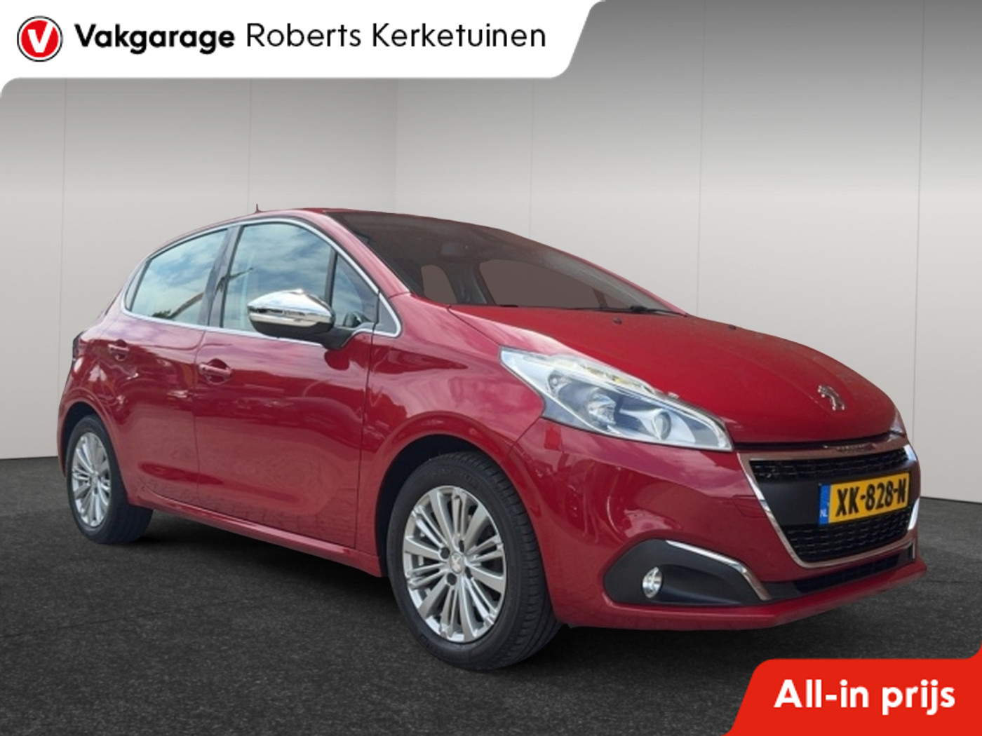 Peugeot 208 1.2 PureTech Allure Trekhaak Apple Carplay Climate Control Cruise Control 2018 - voorkant