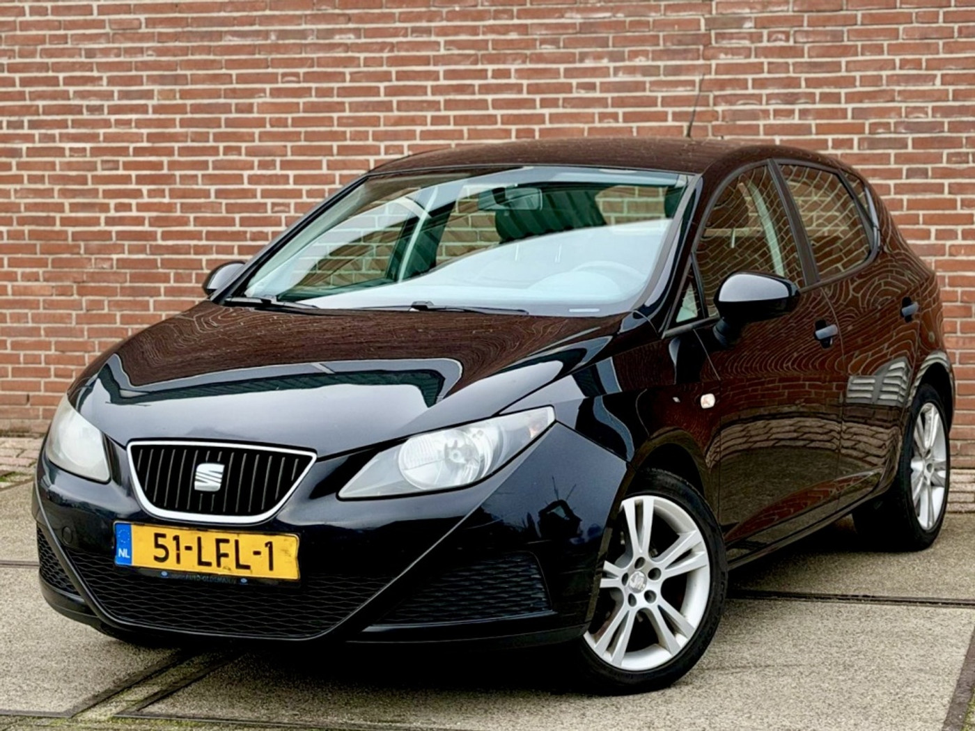 Seat Ibiza 1.2 Club |AIRCO |NIEUWE APK |CRUISEC | 2010 - voorkant