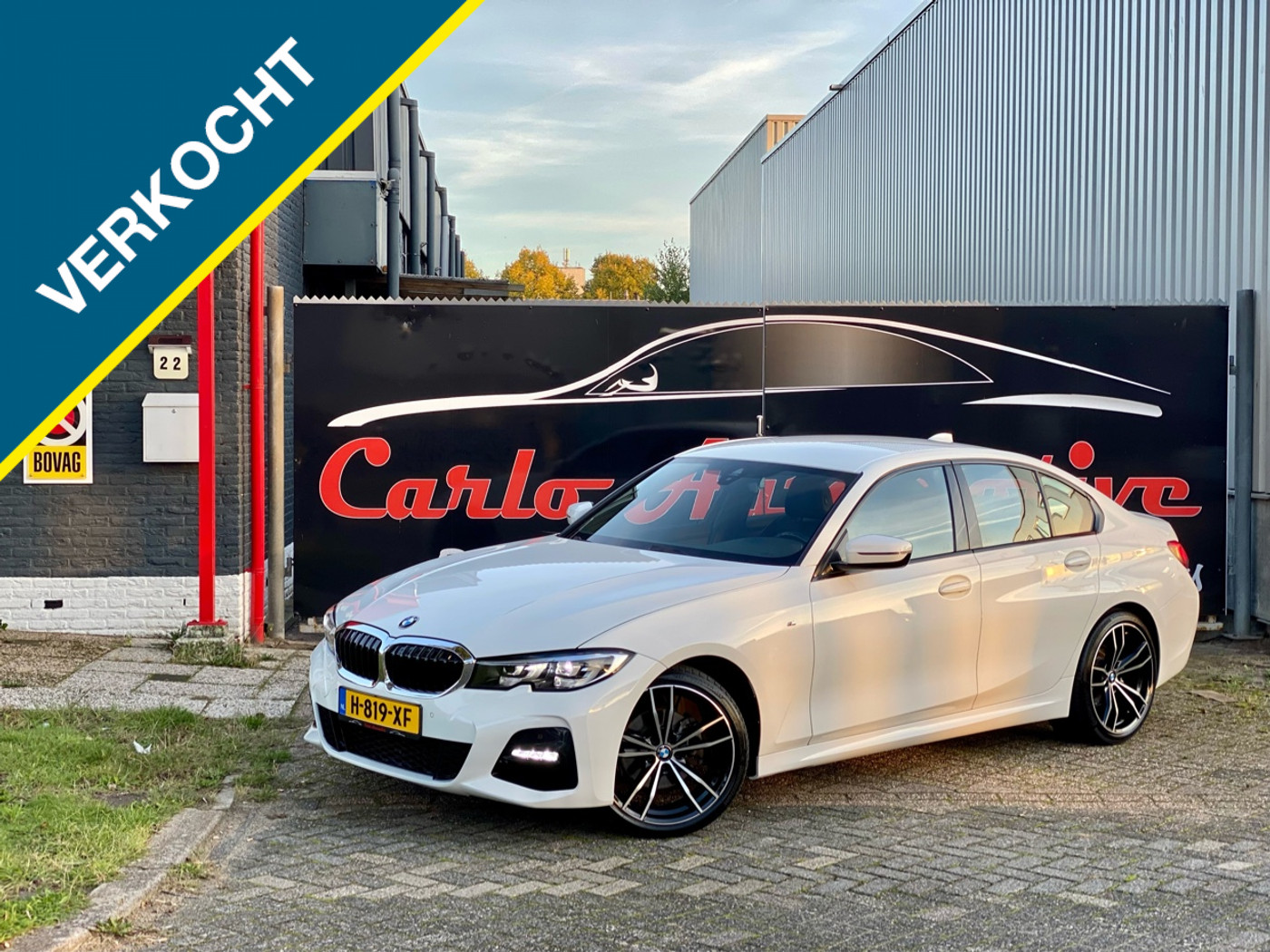 BMW 320i 320i EXECUTIVE *M-Sport* Aut/Leer/LED 4.559 KM! 2020 - voorkant