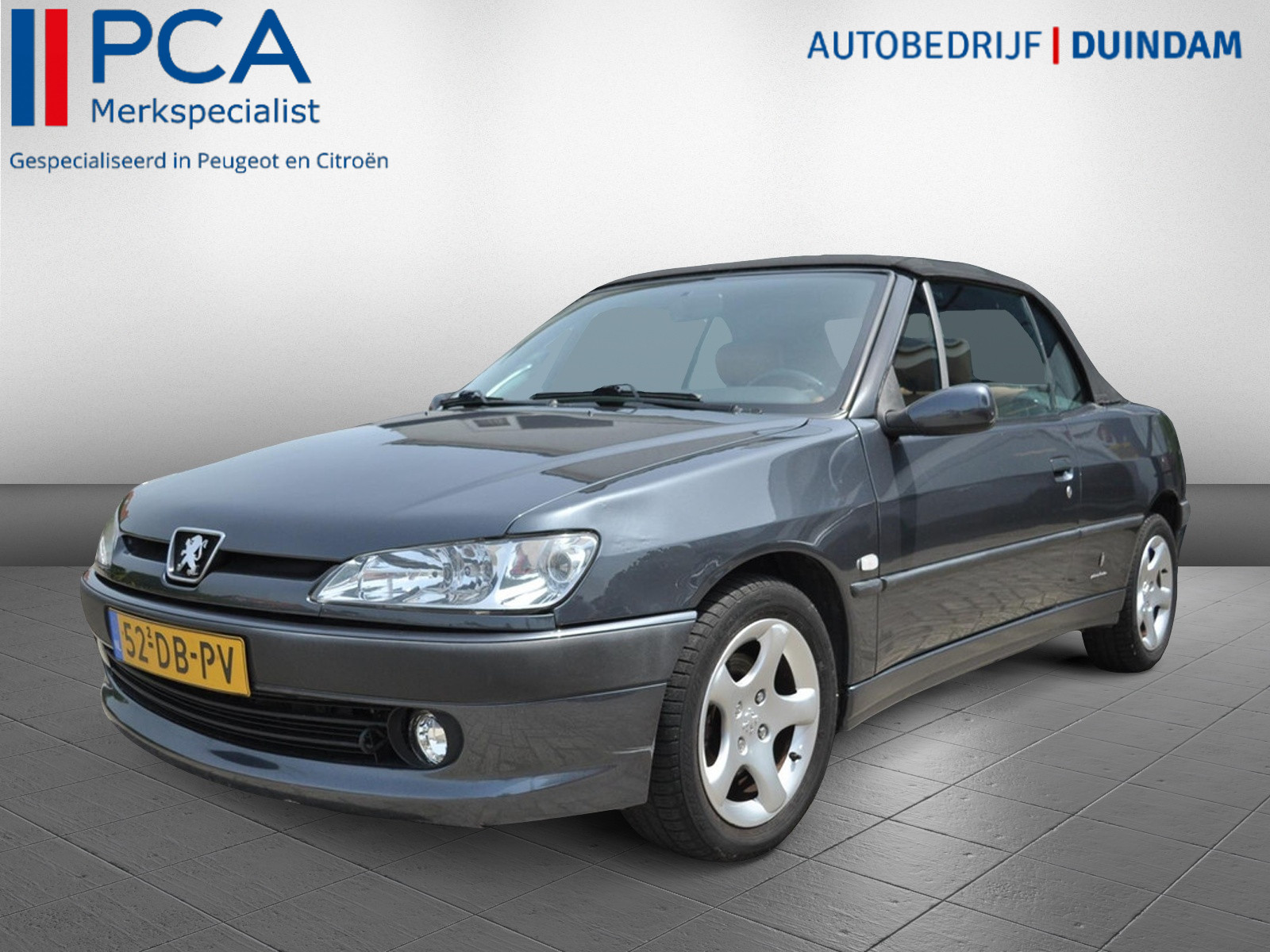 Peugeot 306 2.0 CABRIOLET 1999 - voorkant