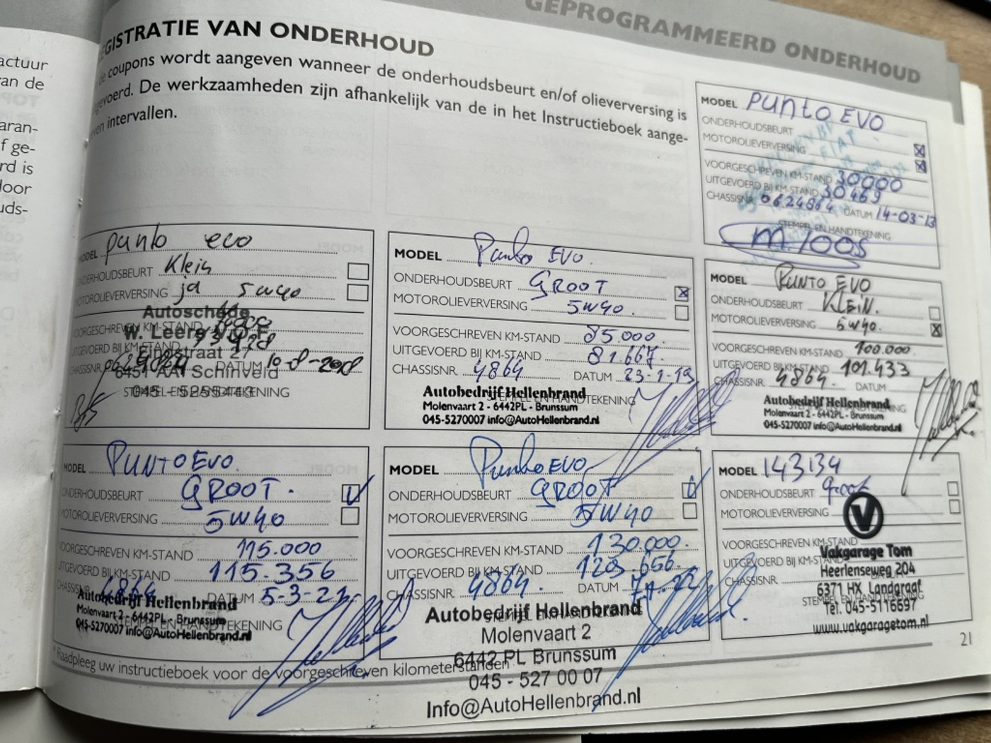 Foto van Fiat Fiat Punto