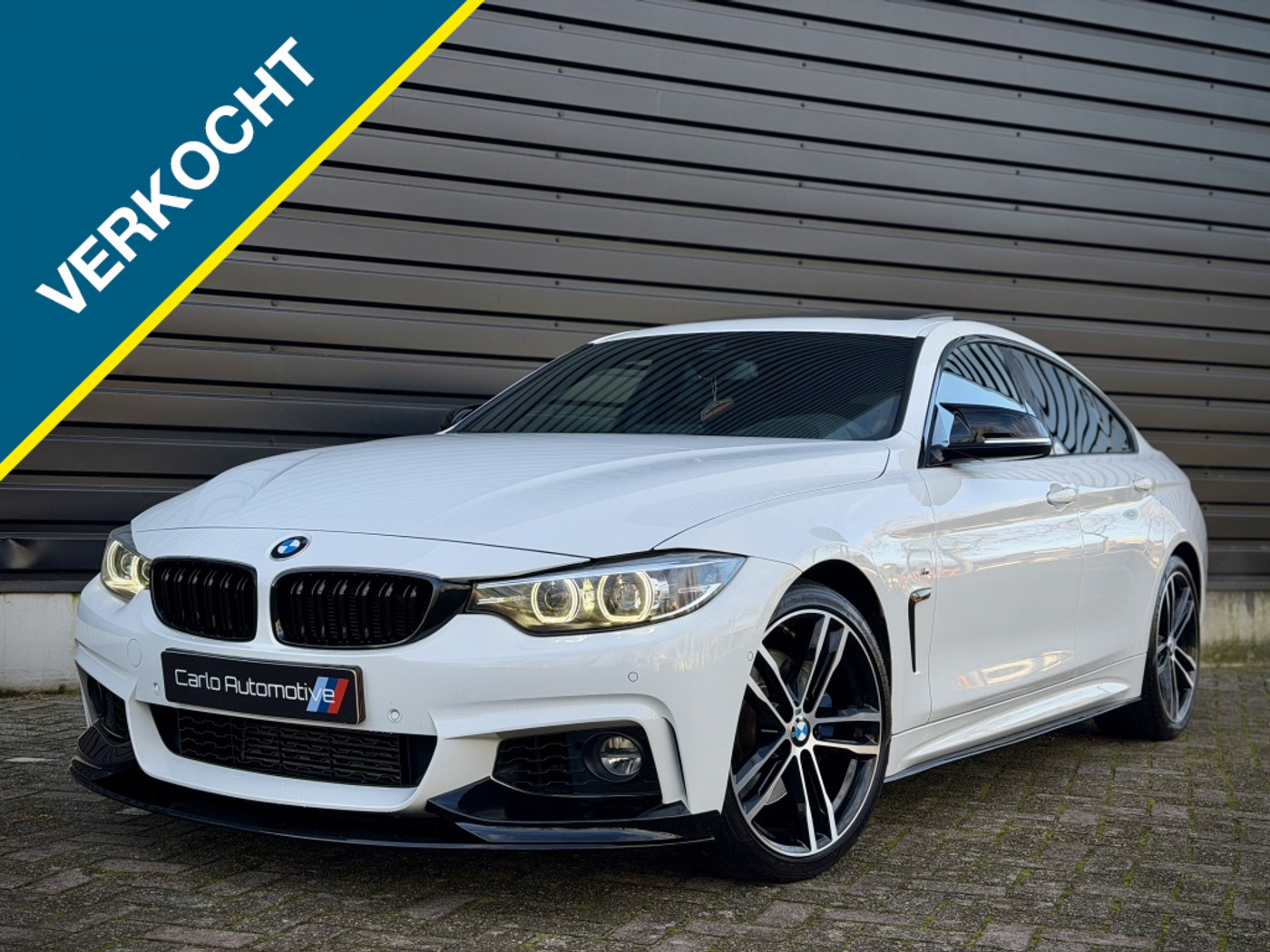 BMW 418i 418i M-PERFORMANCE HEADUP|DAK|CAMERA|HiFi|CARPLAY 2019 - voorkant