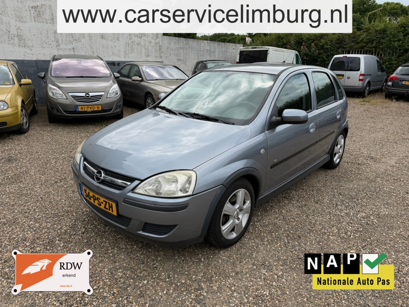 Opel Corsa-c 1.4-16V Full Rhythm Airco 2004 - voorkant