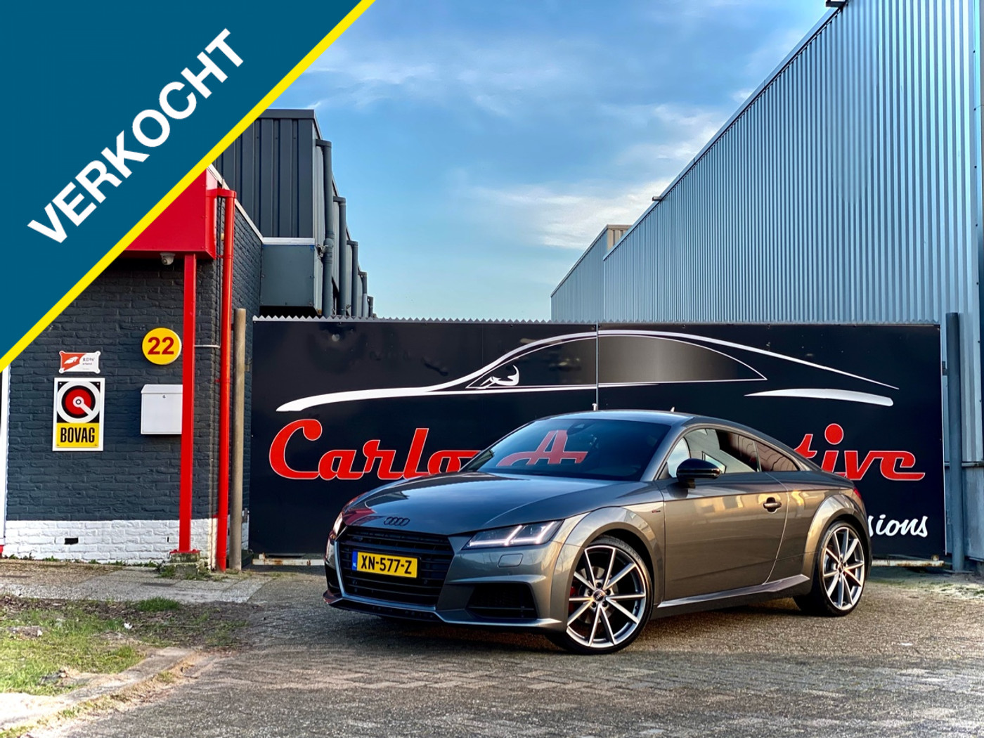 Audi TT Coupe 2.0 TFSI 230PK! Quattro Aut/B&O/Matrix/RS Zetels VOL! 2017 - voorkant