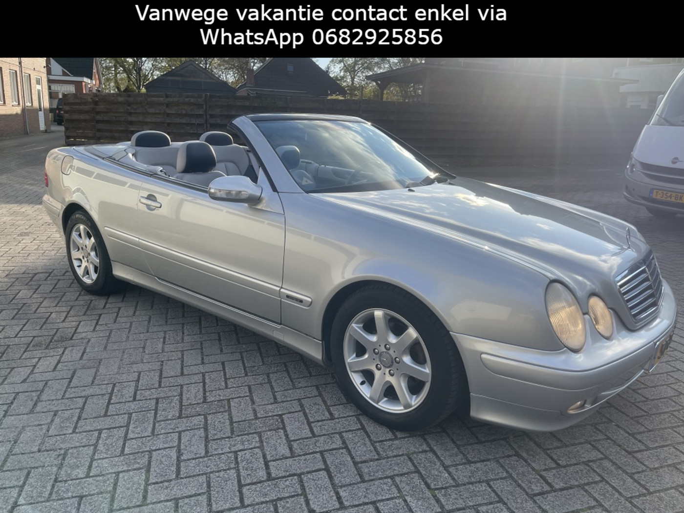 Mercedes-Benz CLK 200 200 76.278km nap. Taxatie 2026 19.000,- 2000 - voorkant