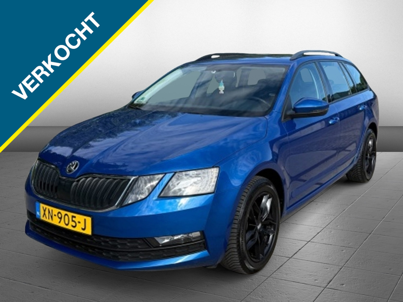 Skoda Octavia Apple carplay trekhaak 2019 - voorkant