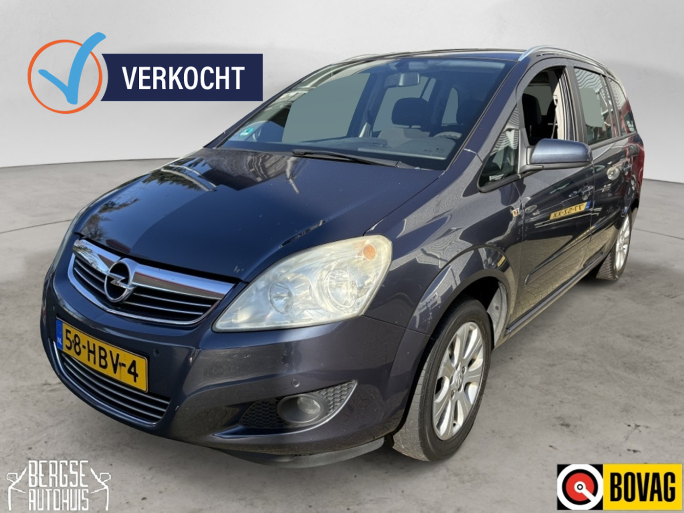 Opel Zafira 1.8 Temptation 2008 - voorkant