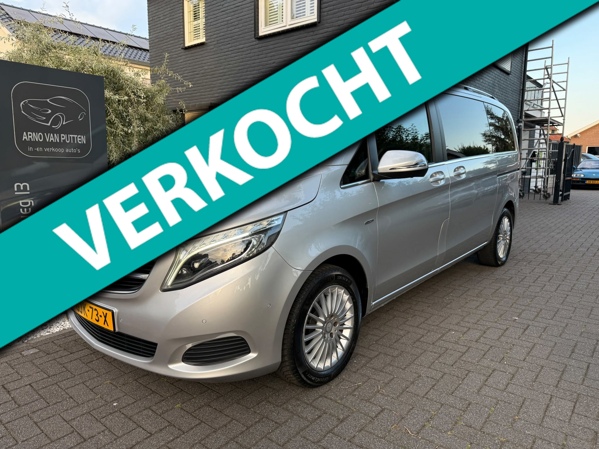Mercedes-Benz V-klasse 220d Burmester /Elect deuren /Personen uitvoering 2016 - voorkant
