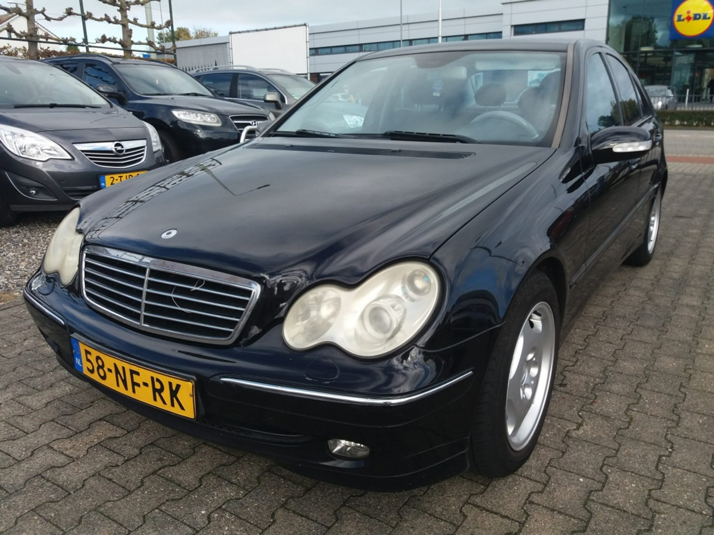 Mercedes-Benz C 180 Kompressor 180 K. Elegance, LEES TEKST !!!! 2003 - voorkant